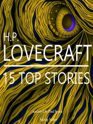 cover image of HP Lovecraft 15 Top Stories